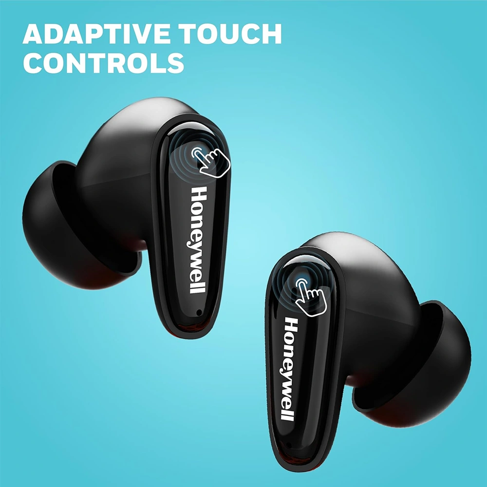 Honeywell Moxie V1100 Wireless Earbuds - Black Buy Honeywell Moxie V1100 Wireless Earbuds - Black in bulk for Corporate Gifting | Corporate Gyft