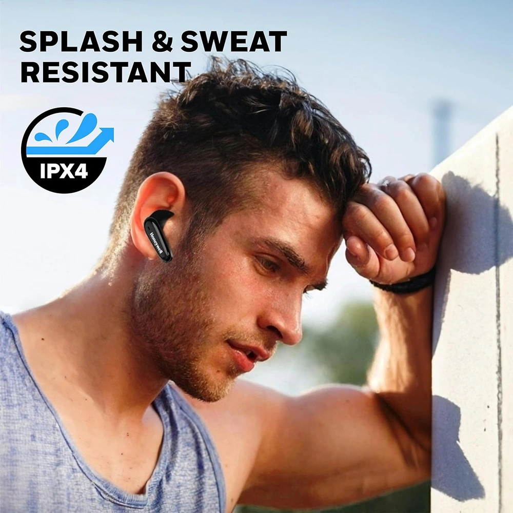 Honeywell Moxie V1100 Wireless Earbuds - Black Buy Honeywell Moxie V1100 Wireless Earbuds - Black in bulk for Corporate Gifting | Corporate Gyft