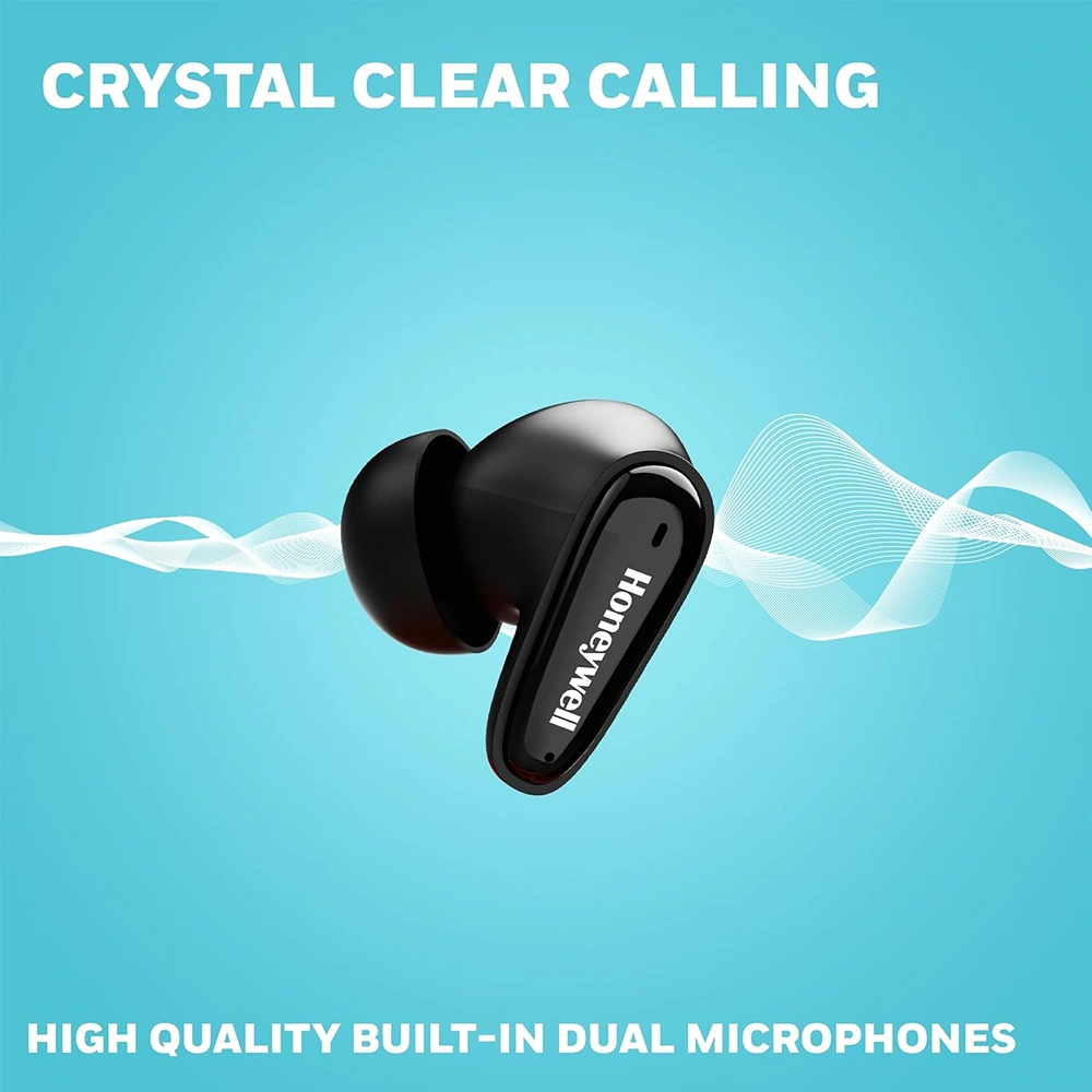 Honeywell Moxie V1100 Wireless Earbuds - Black Buy Honeywell Moxie V1100 Wireless Earbuds - Black in bulk for Corporate Gifting | Corporate Gyft