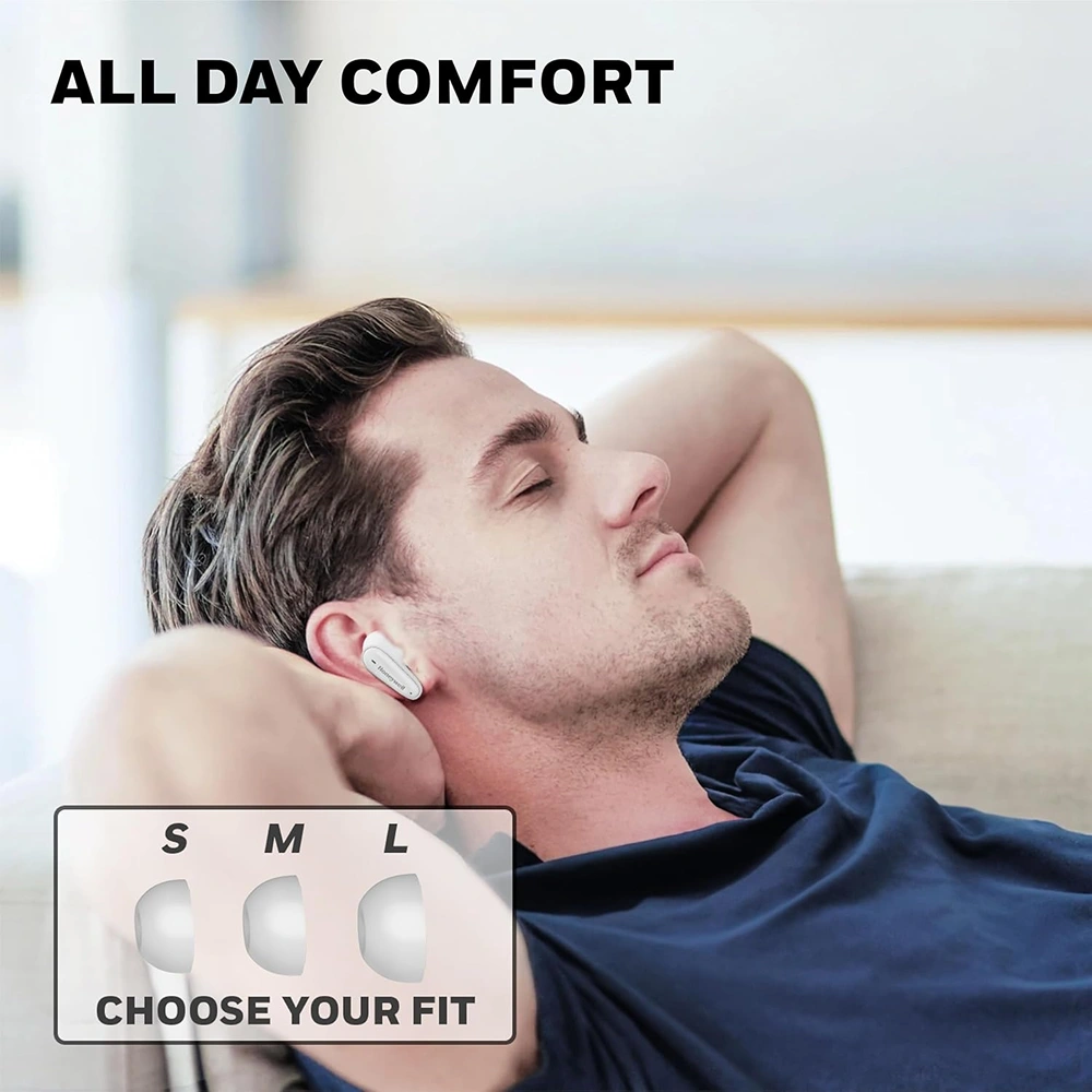 Honeywell Moxie V1100 Wireless Earbuds - White Buy Honeywell Moxie V1100 Wireless Earbuds - White in bulk for Corporate Gifting | Corporate Gyft