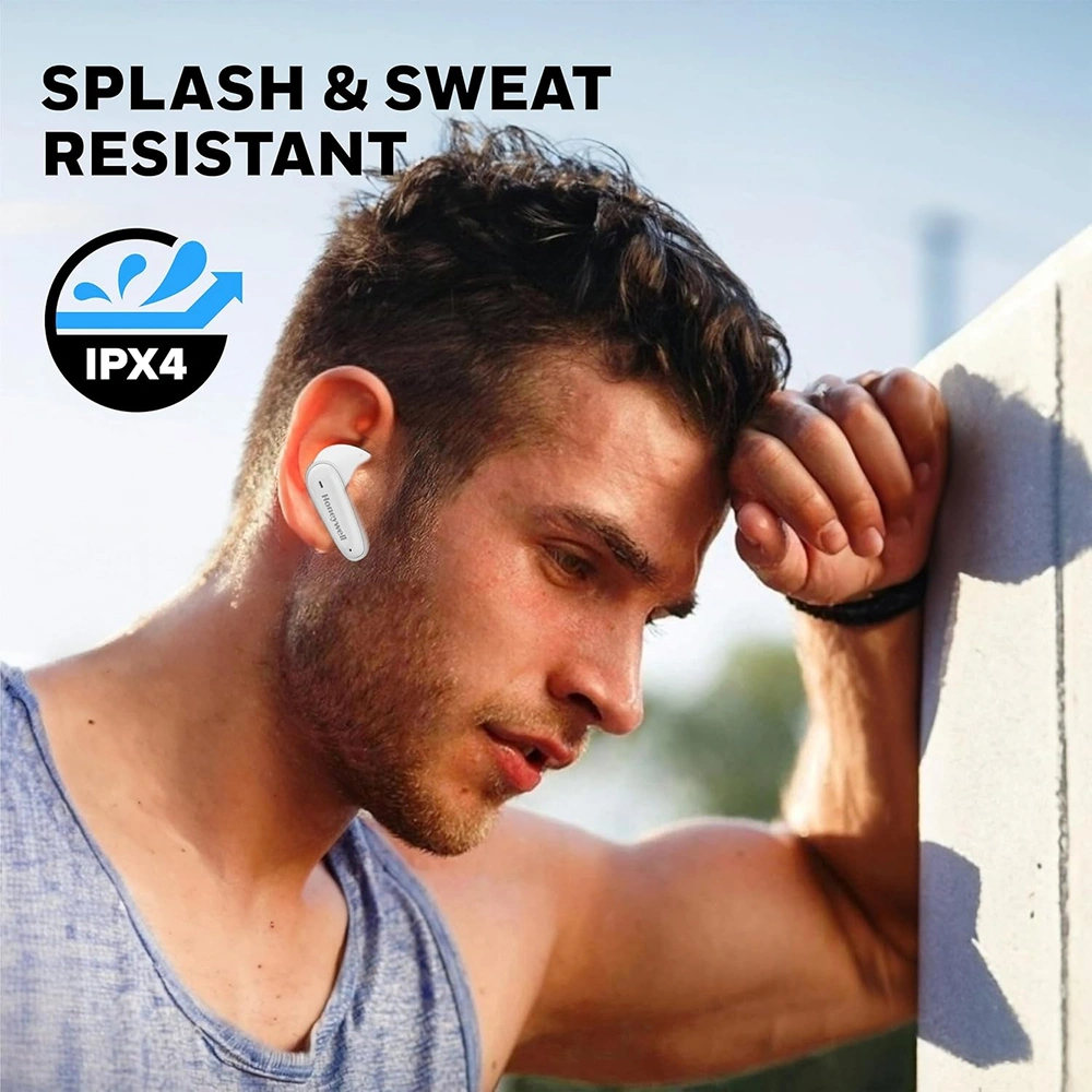 Honeywell Moxie V1100 Wireless Earbuds - White Buy Honeywell Moxie V1100 Wireless Earbuds - White in bulk for Corporate Gifting | Corporate Gyft