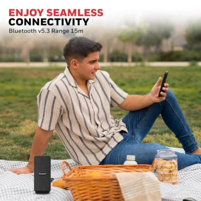 Buy Honeywell Suono P300 Bluetooth Speaker - Black in bulk for Corporate Gifting | Corporate Gyft