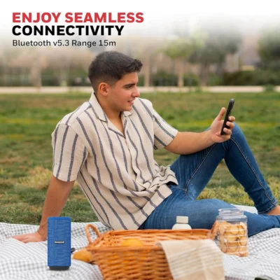 Buy Honeywell Suono P300 Bluetooth Speaker - Blue in bulk for Corporate Gifting | Corporate Gyft