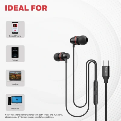 Buy Honeywell Suono P60 Platinum Wired Earphones in bulk for Corporate Gifting | Corporate Gyft