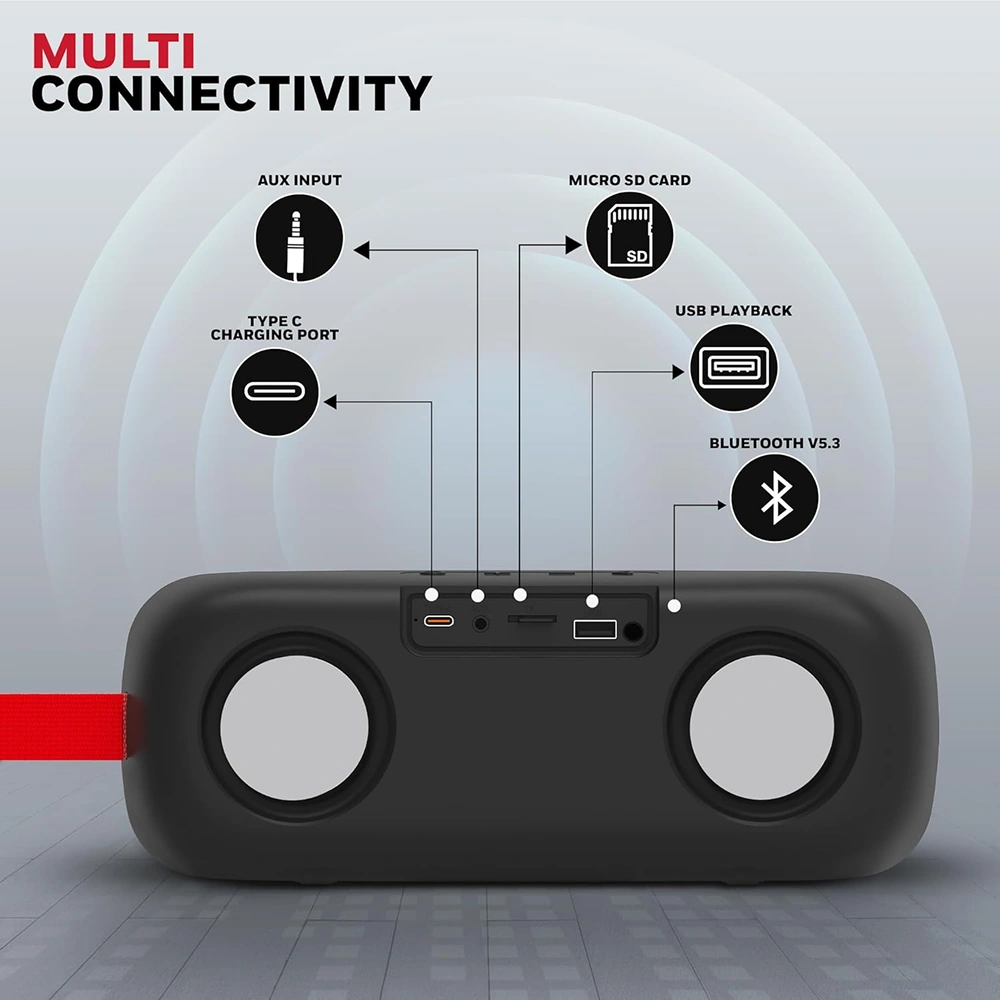 Honeywell Trueno U300 Power Speaker - Black Buy Honeywell Trueno U300 Power Speaker - Black in bulk for Corporate Gifting | Corporate Gyft