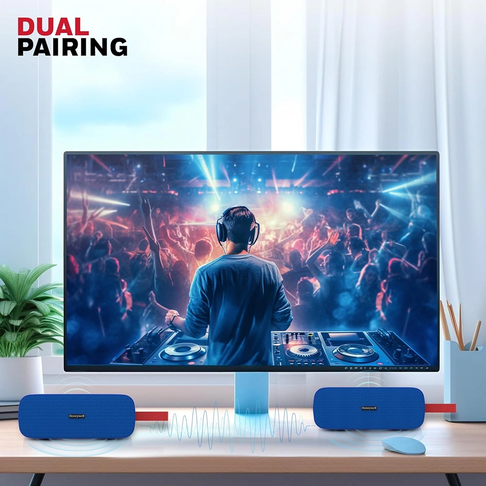 Honeywell Trueno U300 Power Speaker - Blue Buy Honeywell Trueno U300 Power Speaker - Blue in bulk for Corporate Gifting | Corporate Gyft