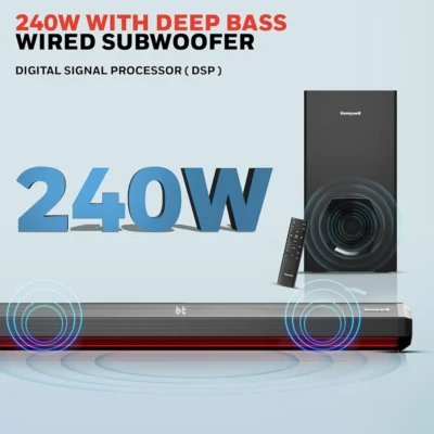 Buy Honeywell Trueno U4000 Ultimate Soundbar in bulk for Corporate Gifting | Corporate Gyft