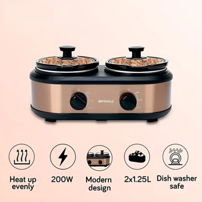 Buy Skyline Dual-Pot Slow Cooker in bulk for Corporate Gifting | Corporate Gyft