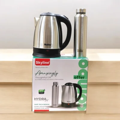 Buy Skyline Hydra Set – Kettle and Bottle Combo in bulk for Corporate Gifting | Corporate Gyft