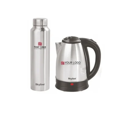 Buy Skyline Hydra Set – Kettle and Bottle Combo in bulk for Corporate Gifting | Corporate Gyft
