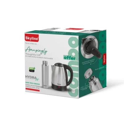 Buy Skyline Hydra Set – Kettle and Bottle Combo in bulk for Corporate Gifting | Corporate Gyft