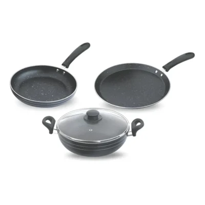 Buy Skyline Non-Stick Cookware 3-Piece Set in bulk for Corporate Gifting | Corporate Gyft