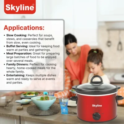 Buy Skyline Single Pot Slow Cooker in bulk for Corporate Gifting | Corporate Gyft