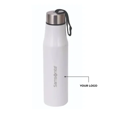 Buy Stainless Steel Hydration Bottle - White in bulk for Corporate Gifting | Corporate Gyft