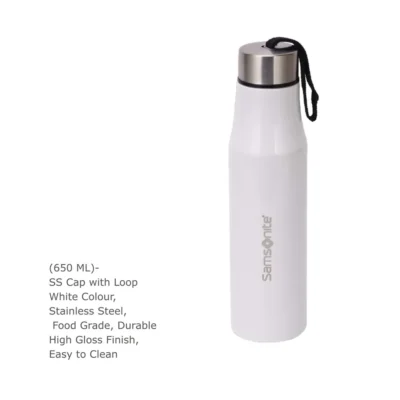 Buy Stainless Steel Hydration Bottle - White in bulk for Corporate Gifting | Corporate Gyft