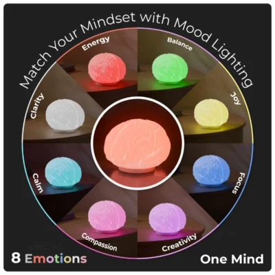 Buy Xech Brain Ambient RGB Lamp in bulk for Corporate Gifting | Corporate Gyft