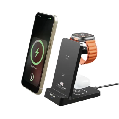 Buy Xech Powerbase Max Wireless Charger - Black in bulk for Corporate Gifting | Corporate Gyft