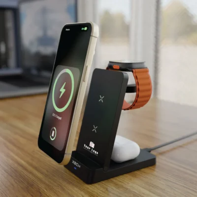 Buy Xech Powerbase Max Wireless Charger - Black in bulk for Corporate Gifting | Corporate Gyft