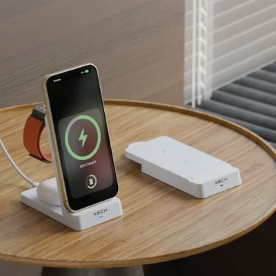 Buy Xech Powerbase Max Wireless Charger - White in bulk for Corporate Gifting | Corporate Gyft