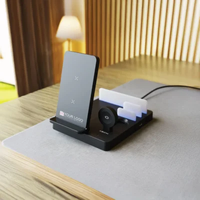 Buy Xech Powerbase Ultra Multicharger - Black in bulk for Corporate Gifting | Corporate Gyft