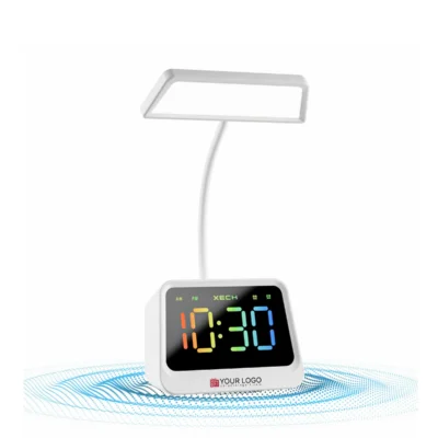 Buy Xech Prism Ultra Smart Clock with Lamp and Speaker in bulk for Corporate Gifting | Corporate Gyft