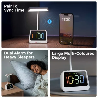 Buy Xech Prism Ultra Smart Clock with Lamp and Speaker in bulk for Corporate Gifting | Corporate Gyft