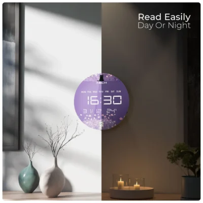 Buy Xech Solaris Kitty Digital Clock in bulk for Corporate Gifting | Corporate Gyft