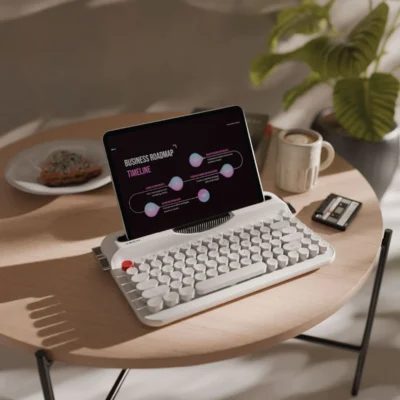 Buy Xech Retro Tripple Channel Keyboard in bulk for Corporate Gifting | Corporate Gyft