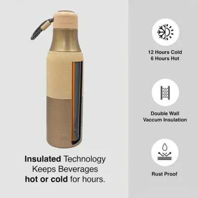 Buy Headway Burell Hydration Bottle - Golden Oak in bulk for Corporate Gifting | Corporate Gyft