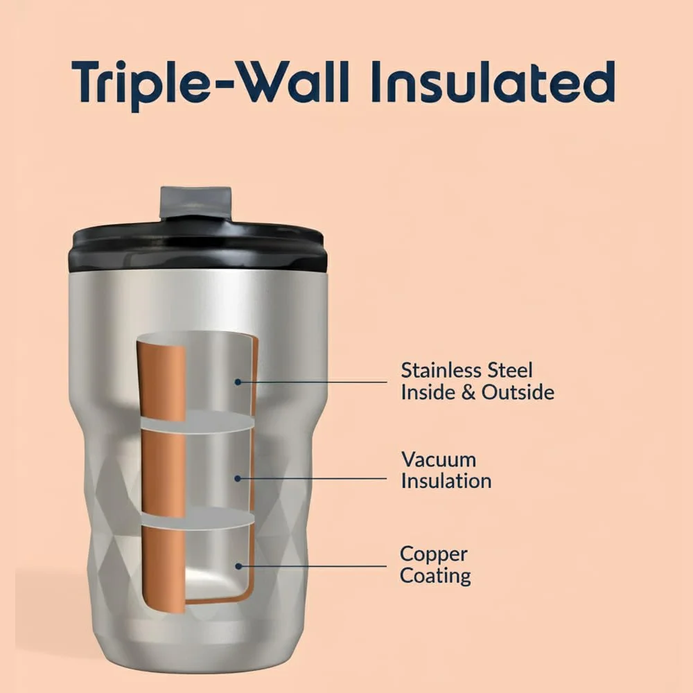 Headway Java Insulated Mug - Grey Buy Headway Java Insulated Mug - Grey in bulk for Corporate Gifting | Corporate Gyft