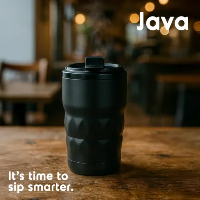 Buy Headway Java Insulated Mug - Dark Grey in bulk for Corporate Gifting | Corporate Gyft