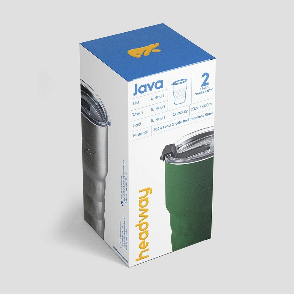 Headway Java XL Insulated Mug - Green Buy Headway Java XL Insulated Mug - Green in bulk for Corporate Gifting | Corporate Gyft