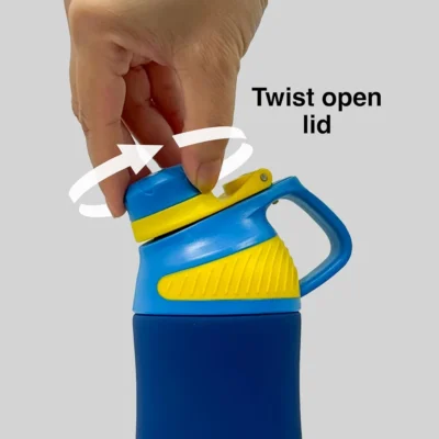 Buy Minsk Headway Insulated Bottle - Blue in bulk for Corporate Gifting | Corporate Gyft