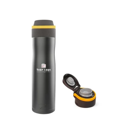 Buy Headway Oslo Thermos Water Bottle - Dark Grey in bulk for Corporate Gifting | Corporate Gyft