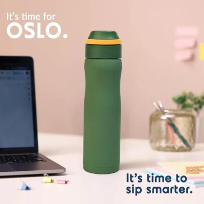 Buy Headway Oslo Thermos Water Bottle - Green in bulk for Corporate Gifting | Corporate Gyft