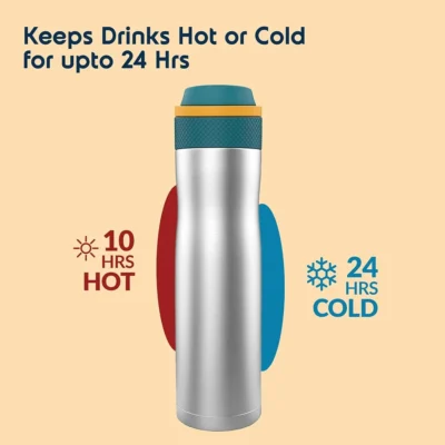 Buy Headway Oslo Thermos Water Bottle - Grey in bulk for Corporate Gifting | Corporate Gyft