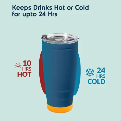 Buy Reo Insulated Tumbler - Blue in bulk for Corporate Gifting | Corporate Gyft