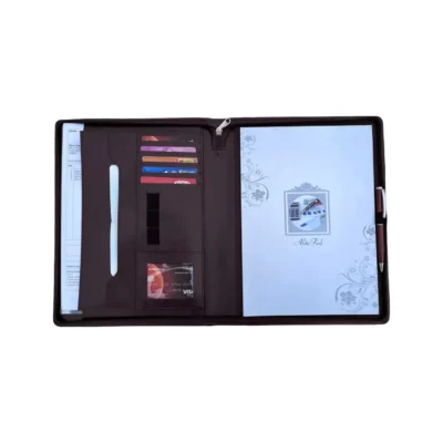 Buy A4 Zipper Folder with Multiple Sections in bulk for Corporate Gifting | Corporate Gyft