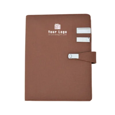 Buy Corporate Organiser with Pen and USB Drive in bulk for Corporate Gifting | Corporate Gyft