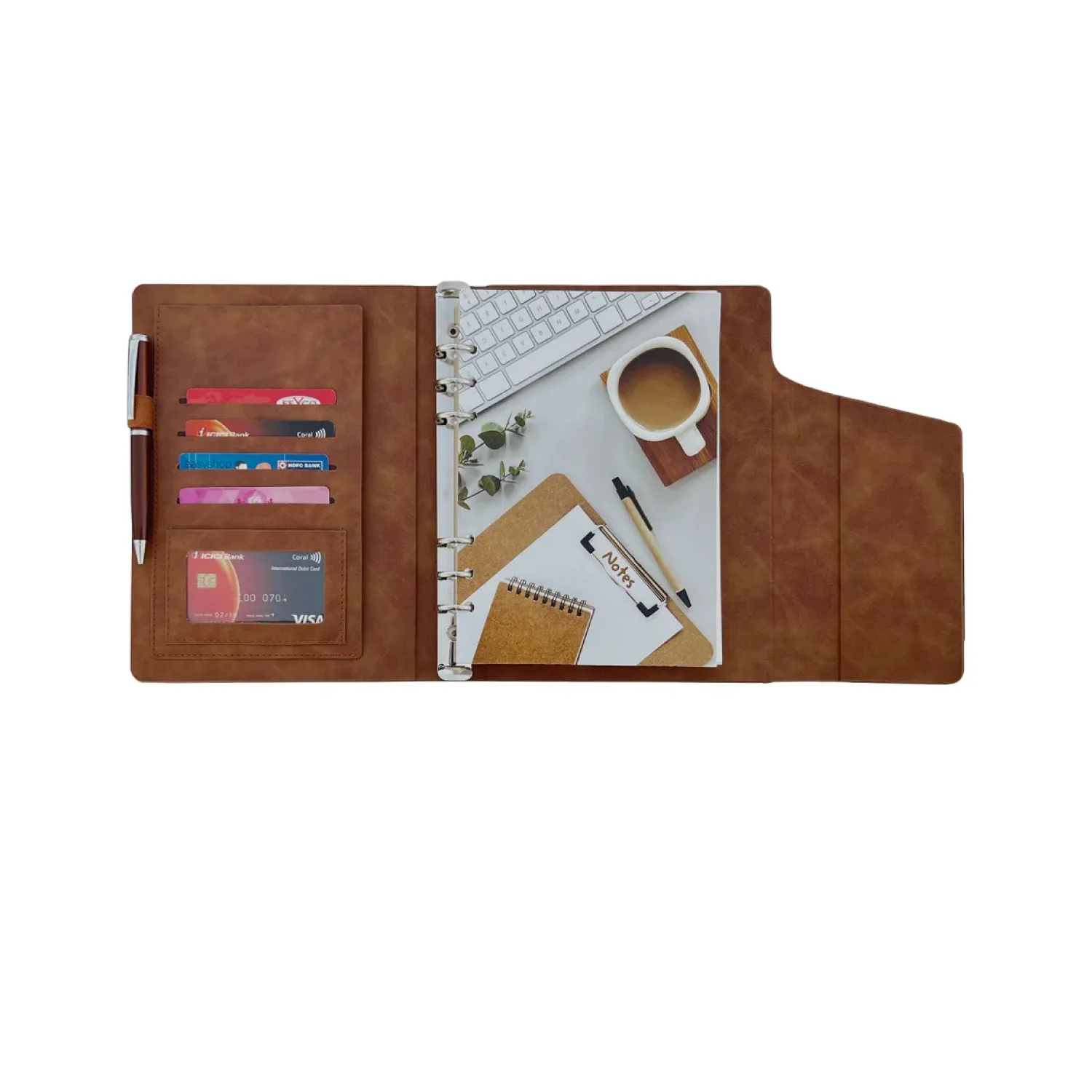 Premium A5 Executive Organiser with Pen Buy Premium A5 Executive Organiser with Pen in bulk for Corporate Gifting | Corporate Gyft