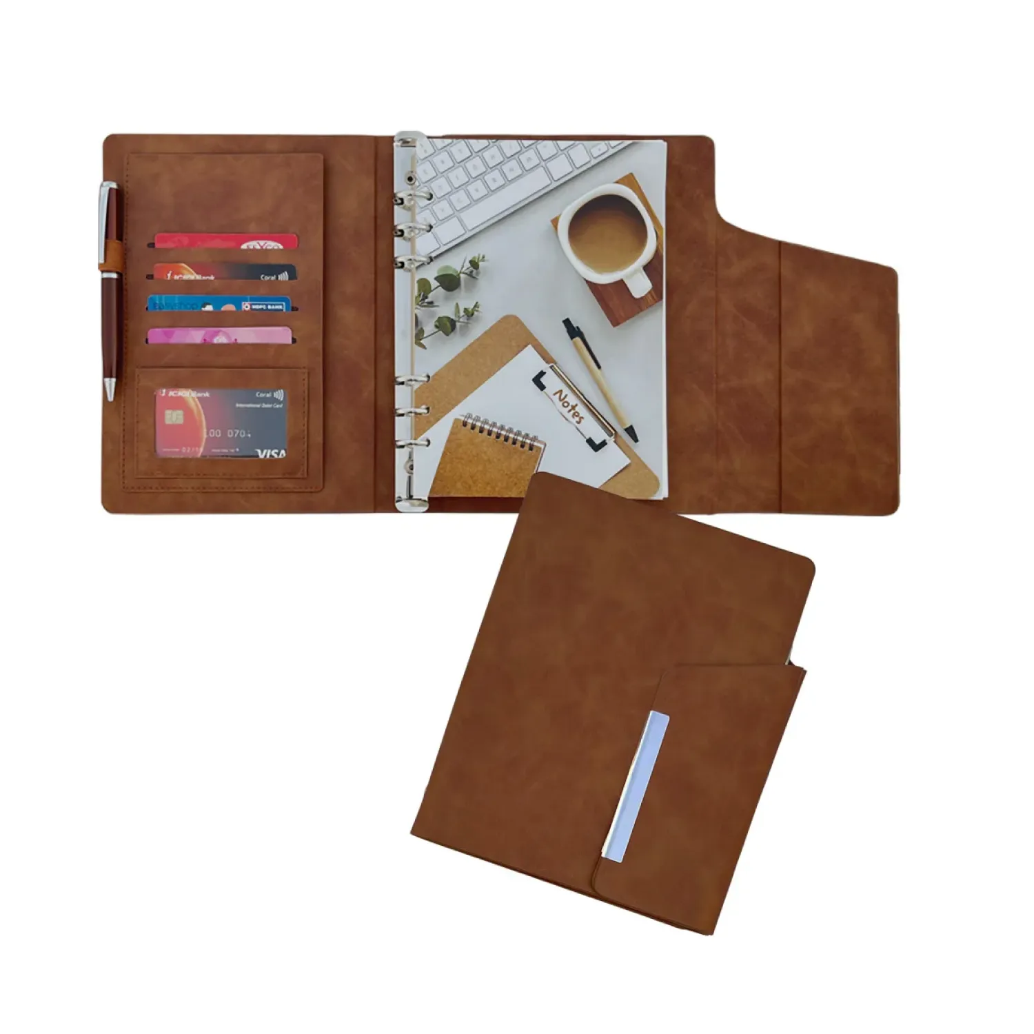 Premium A5 Executive Organiser with Pen Buy Premium A5 Executive Organiser with Pen in bulk for Corporate Gifting | Corporate Gyft