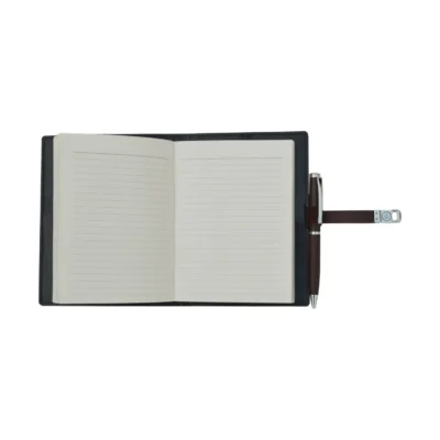 Buy Classic Leather Journal with Metal Pen in bulk for Corporate Gifting | Corporate Gyft
