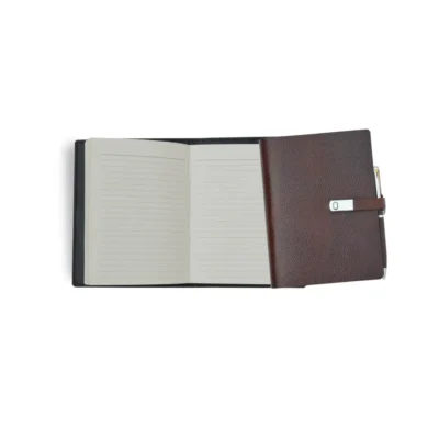 Buy Classic Leather Journal with Metal Pen in bulk for Corporate Gifting | Corporate Gyft