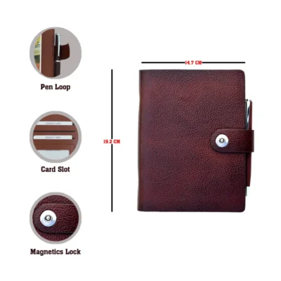 Buy Executive Wire-O Notebook And Pen Set in bulk for Corporate Gifting | Corporate Gyft