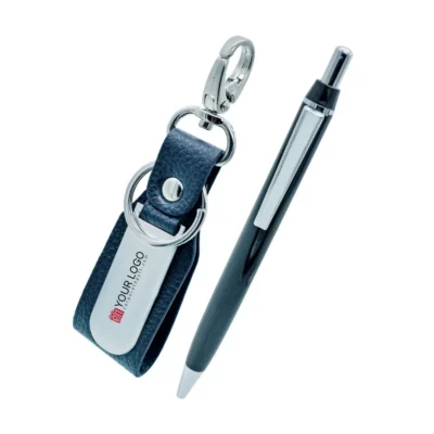 Buy Executive Key Ring and Pen Combo in bulk for Corporate Gifting | Corporate Gyft