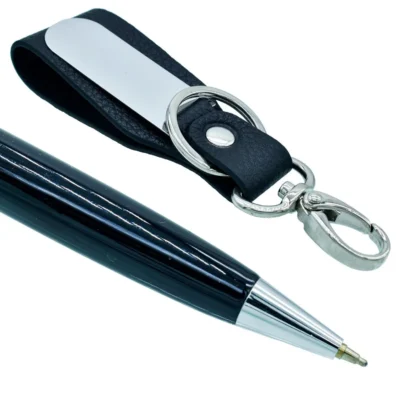 Buy Executive Key Ring and Pen Combo in bulk for Corporate Gifting | Corporate Gyft