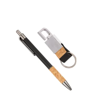 Buy Executive Keyring and Pen Combo in bulk for Corporate Gifting | Corporate Gyft