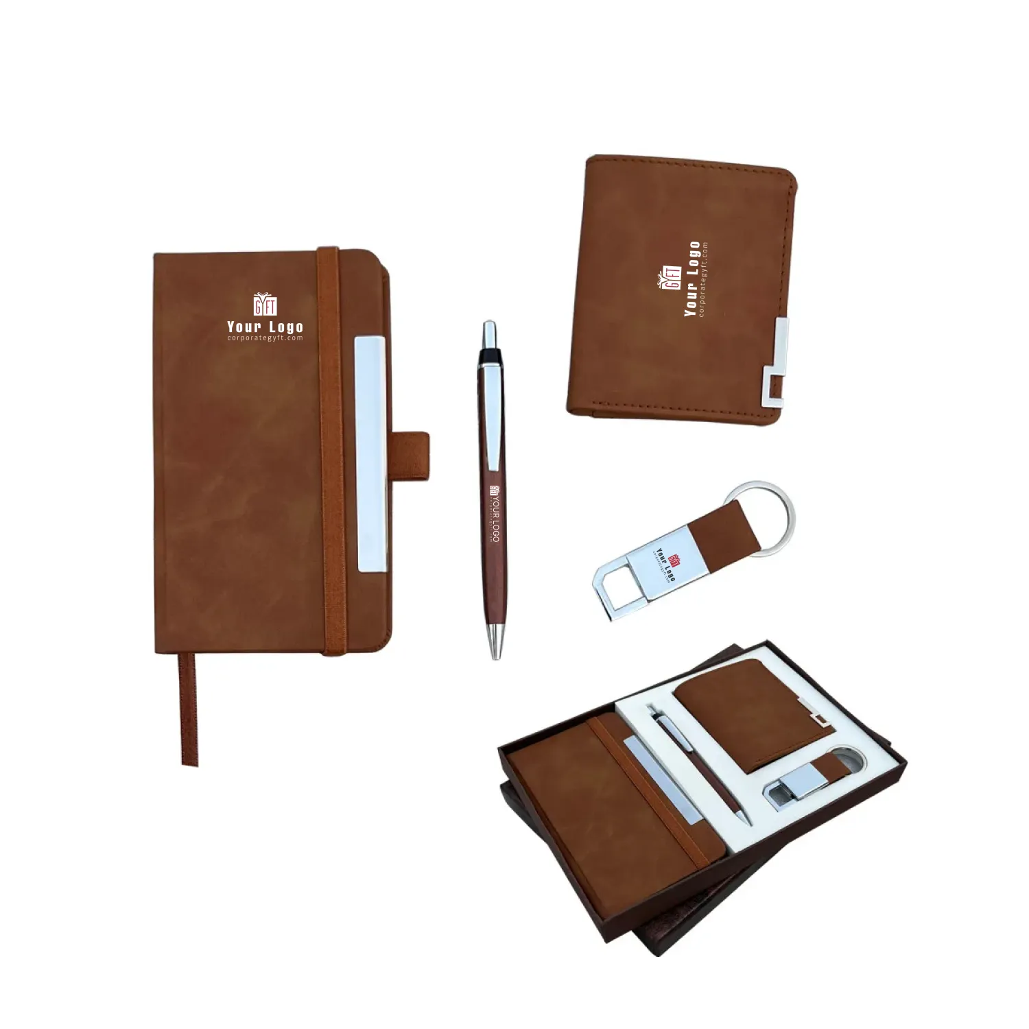 Executive Essentials 4 in 1 Gift Set Buy Executive Essentials 4 in 1 Gift Set in bulk for Corporate Gifting | Corporate Gyft