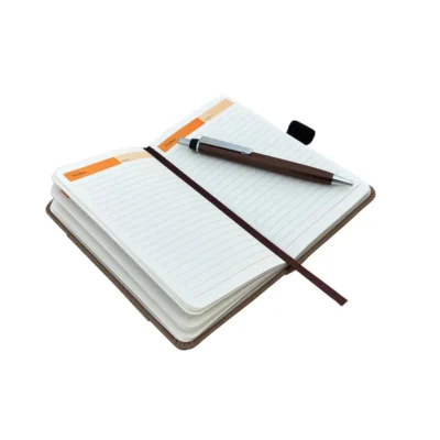 Buy Palm Size Executive Notebook and Pen Set in bulk for Corporate Gifting | Corporate Gyft