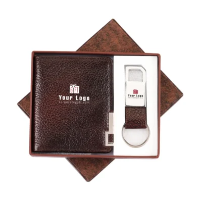 Buy Executive Leather Gift Set in bulk for Corporate Gifting | Corporate Gyft